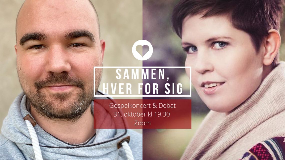 Sammen, hver for sig! - koncert og debat, med Nina Luna & Mads Holm Andersen