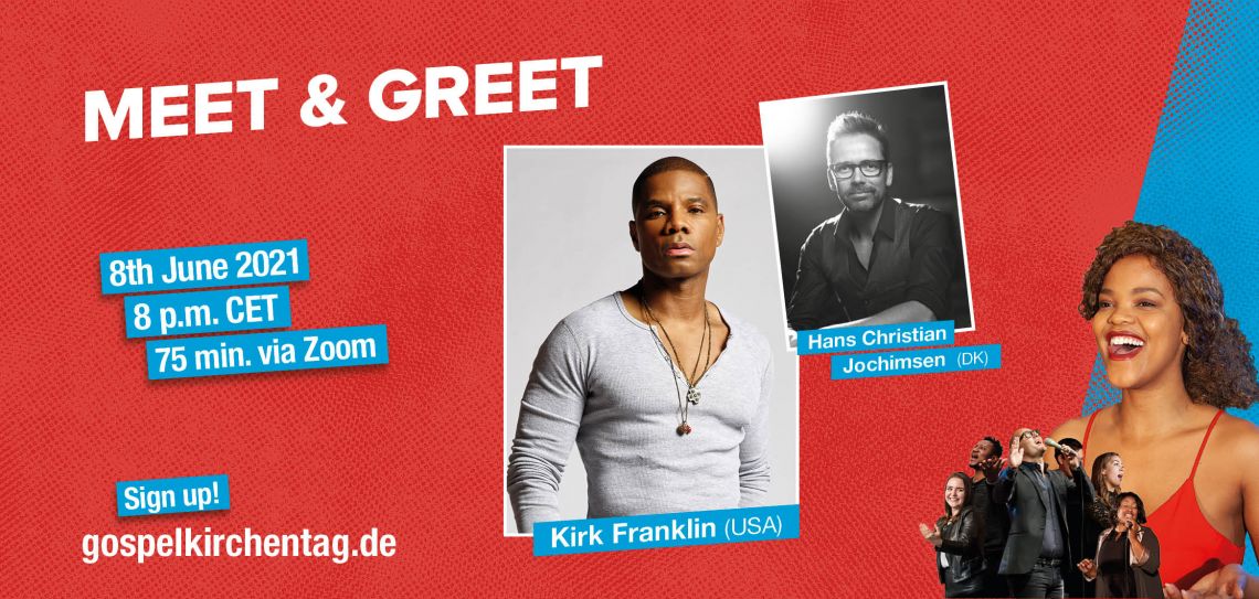 Meet & Greet med Kirk Franklin