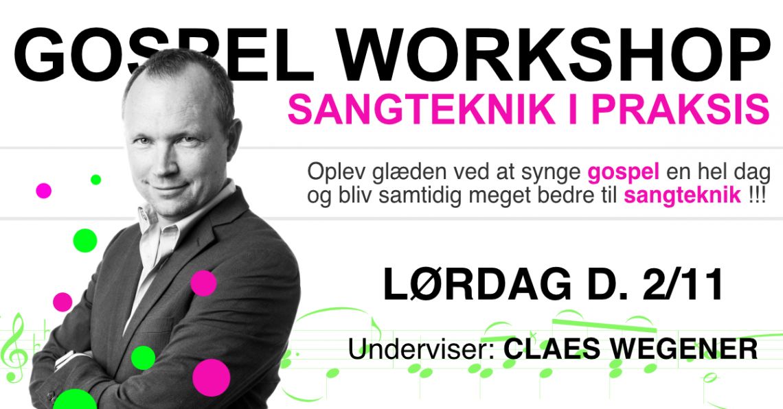 GOSPEL WORKSHOP - sangteknik i praksis